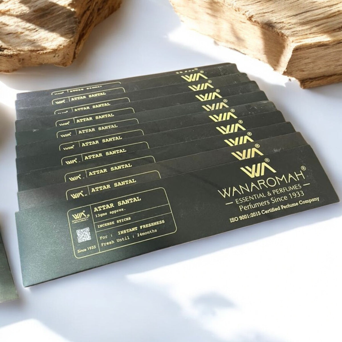 ATTAR SANTAL - Pack Of 5 (35 Incense Sticks)-Pack Of 10 (70 Incense Sticks) -4 |Wanaromah Essential & Perfumes