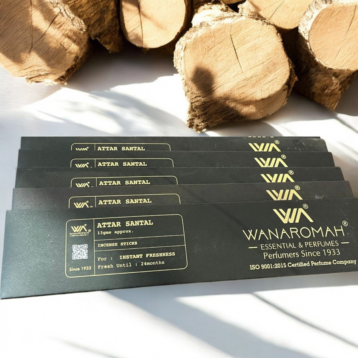 ATTAR SANTAL - Pack Of 5 (35 Incense Sticks)-Pack Of 10 (70 Incense Sticks) -3 |Wanaromah Essential & Perfumes