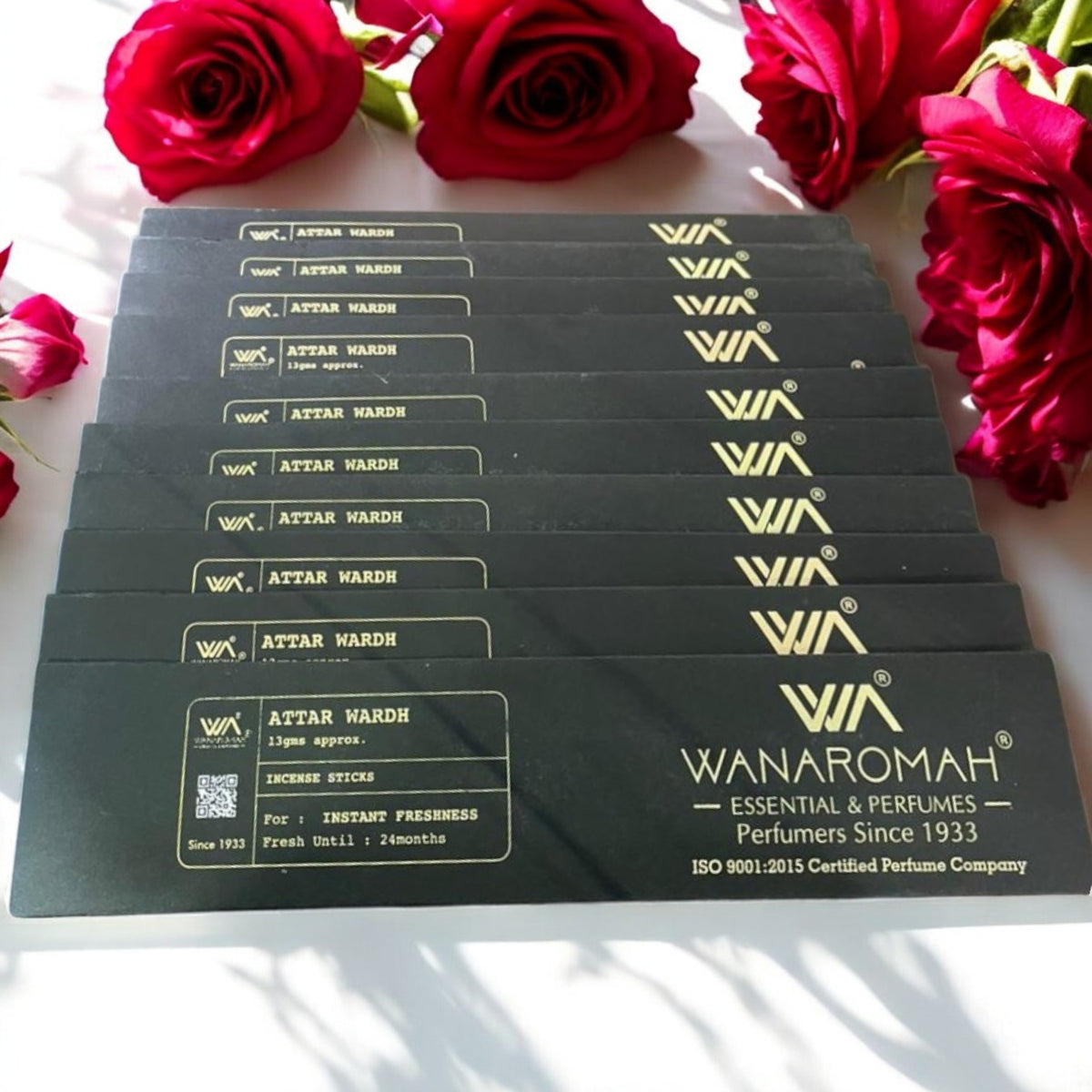 ATTAR WARDH - Pack Of 5 (35 Incense Sticks)-Pack Of 10 (70 Incense Sticks) -4 |Wanaromah Essential & Perfumes
