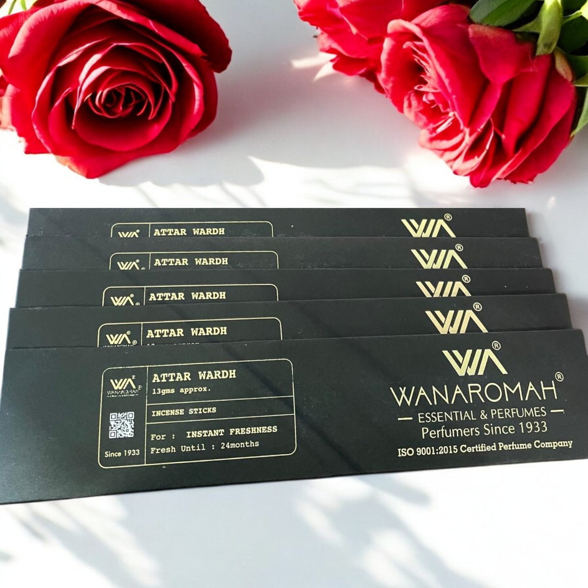 ATTAR WARDH - Pack Of 5 (35 Incense Sticks)-Pack Of 10 (70 Incense Sticks) -3 |Wanaromah Essential & Perfumes
