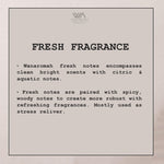 Fresh-120 - 130ml (Spray)-55ml (Spray)-20ml (Roll on) -6 |Wanaromah Essential & Perfumes